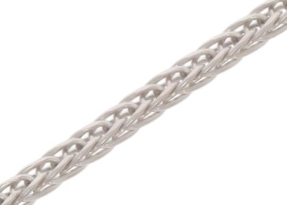 4Au Złoty łańcuszek lisi ogon białe złoto P585 gr. 3.42 (45 cm)