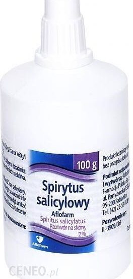Aflofarm Spirytus salicylowy 100 g
