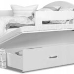 Ajkmeble Łóżko dwuosobowe Lucky P2 200x90 + materace