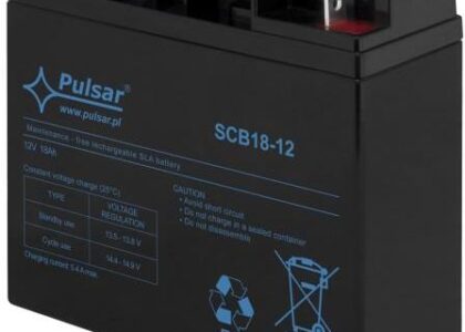 Akumulator AGM 12V 18Ah SCB18-12