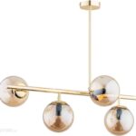 ALFA LUNGO LAMPA WISZĄCA 4-PUNKTOWA ZŁOTA (63030)