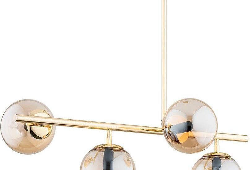 ALFA LUNGO LAMPA WISZĄCA 4-PUNKTOWA ZŁOTA (63030)