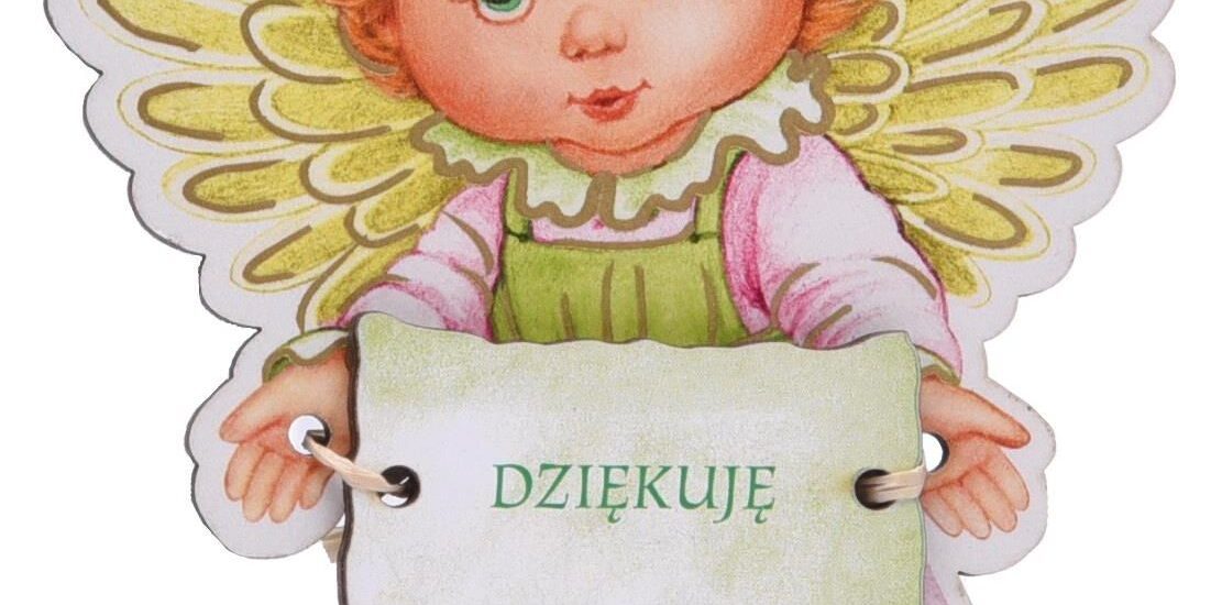 Aniołek Dziękuje dla dziewczynki