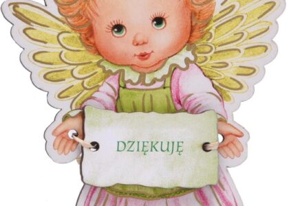 Aniołek Dziękuje dla dziewczynki