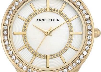 Anne Klein Swarovski Gold 4707