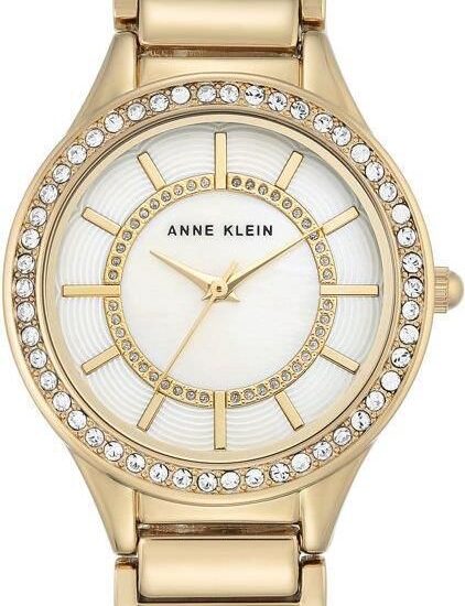 Anne Klein Swarovski Gold 4707