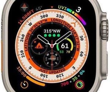 Apple Watch Ultra 49mm Cell./Titan./Starl. (MQFQ3)