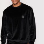Armani Exchange Bluza 8NZMCH ZJZFZ 1200 Czarny Regular Fit