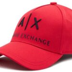 Armani Exchange Czapka z daszkiem 954039 CC513 00477 Czerwony