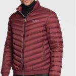 Armani Exchange Kurtka puchowa 8NZB52 ZNW3Z 4442 Bordowy Regular Fit