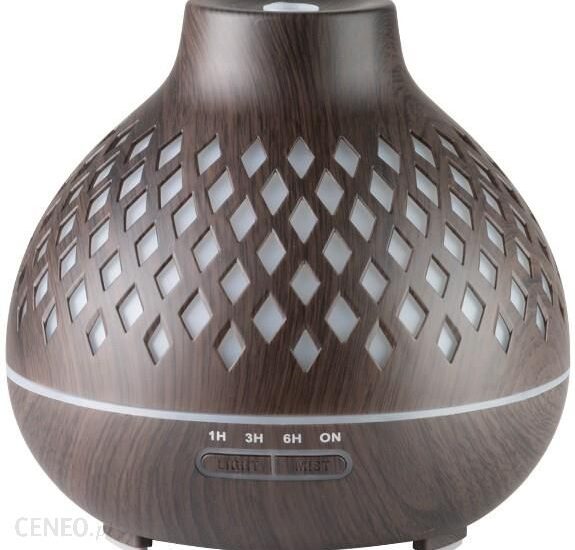 Aroma dyfuzor nawilżacz powietrza spa 10 dark wood 400ml + timer