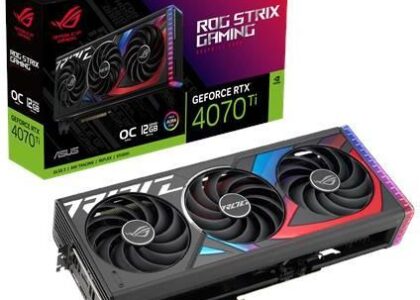 ASUS GeForce RTX 4070 Ti ROG STRIX OC 12GB GDDR6X (90YV0II0M0NA00)