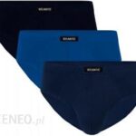 Atlantic Slipy Męskie 3Mp-129 Classic 3-Pak Gra/Nie/Niec