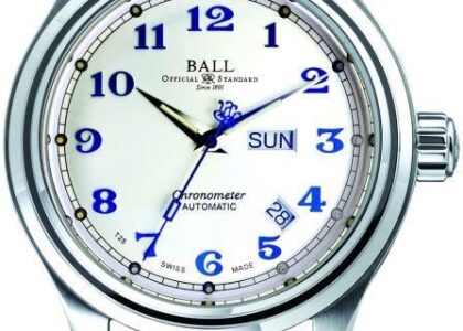 Ball Trainmaster Cleveland Express Chronometer NM1058D-LCJ-SL