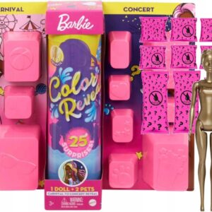 Barbie Color Reveal Kolorowa Niespodzianka Maxi Niespodzianka Lalka Ast. GPD54