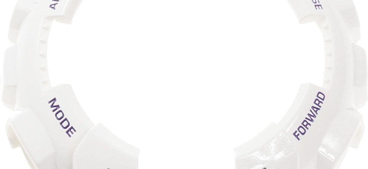 Bezel 10347600 do Casio GA-100A-7A BIAŁY BŁYSZCZĄCY