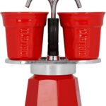 Bialetti Mini Express 2Tz Czerwona + 2 Filiżanki 7303