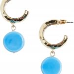 BM0161 TOPSHOP__NB9 Kolczyki Łączenie Zawieszka