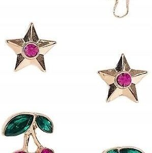 BM0299 ACCESSORIZE_NB9 Kolczyki 3-PACK Zdobienie