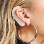BM0631 TOPSHOP__NB9 Kolczyki Koła Kontrast Sztyft