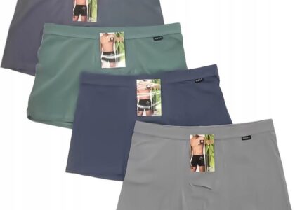 Bokserki Majtki Męskie Bielizna bawełniana XXXL