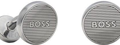 Boss Spinki do mankietów Andre 4063534466403 Srebrny