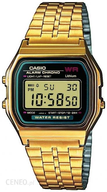 Casio A159WGEA-1EF Gold Digital Watch - Gold