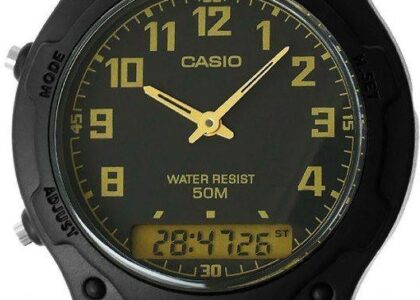 Casio AW-49H-1BVDF Dual time