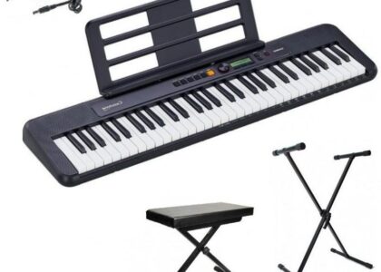 CASIO CT-S200 BK + Statyw + Ława - keyboard