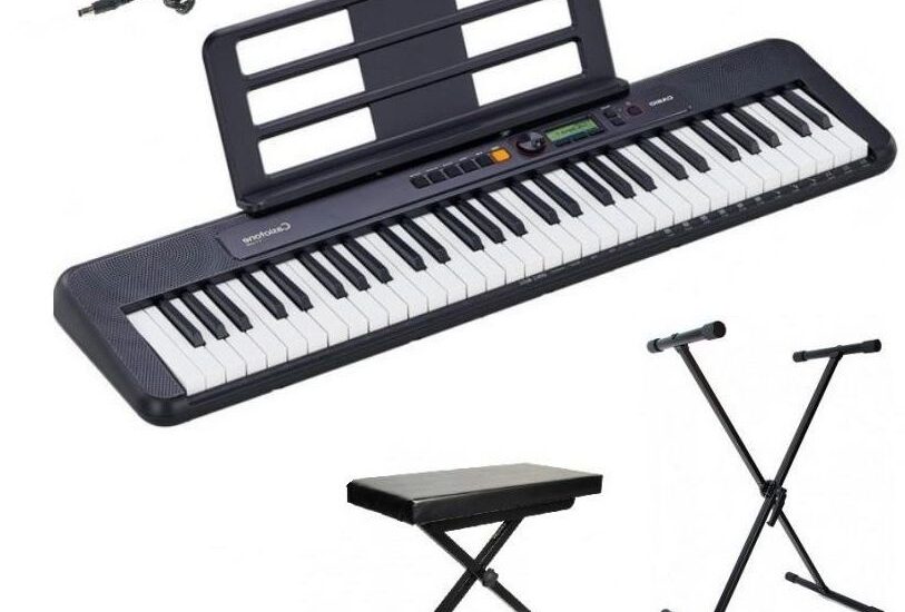 CASIO CT-S200 BK + Statyw + Ława - keyboard