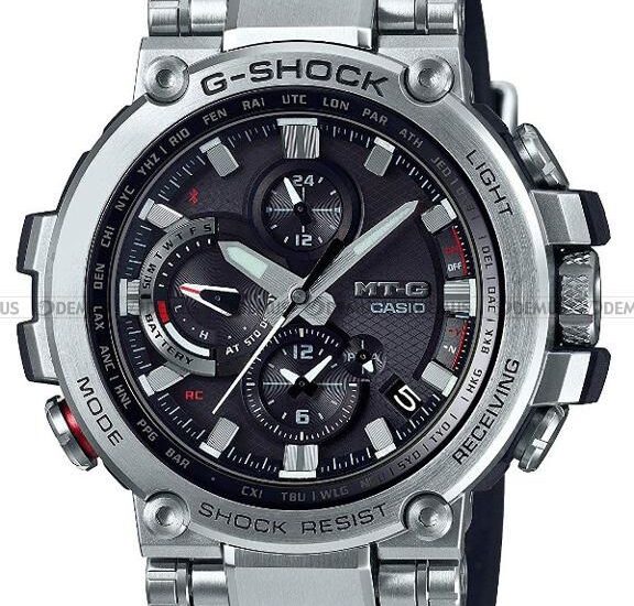 Casio G-Shock Metal Twisted G 2 Way Sync MTG-B1000-1AER