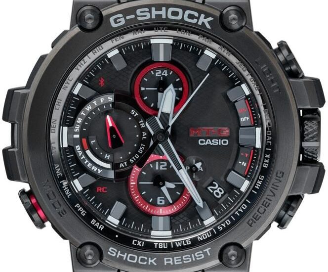 Casio G-Shock MT-G Bluetooth Solar MTGB1000B1AJF