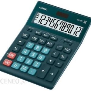 Casio Kalkulator Biurowy GR-12C Zielony