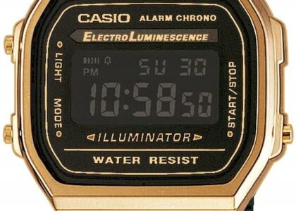 Casio Retro Classic A168WEGB-1B