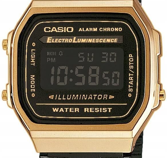 Casio Retro Classic A168WEGB-1B