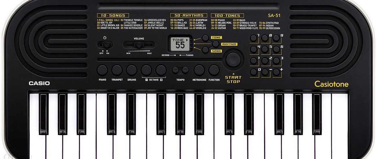 Casio SA-51 - keyboard