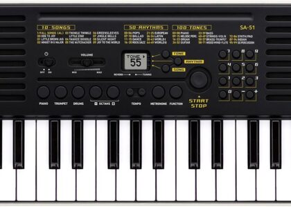 Casio SA-51 - keyboard