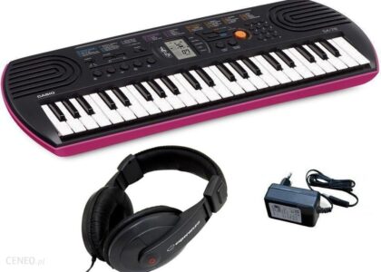 Casio SA-78 - keyboard + zasilacz + słuchawki