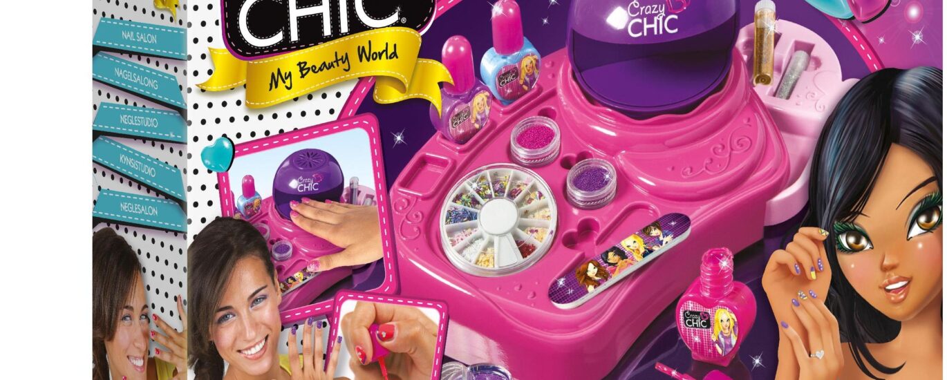 Clementoni Crazy Chic Zestaw Studio Paznokci New 78339 - Zabawka