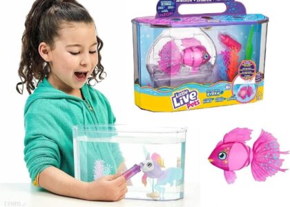 Cobi Little Live Pets Akwarium + Interaktywna Pływająca Rybka 26164