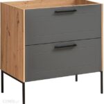 Comad Madera Grey 821 Szafka Podumywalkowa 2S Z Nogami 80 Cm 9803