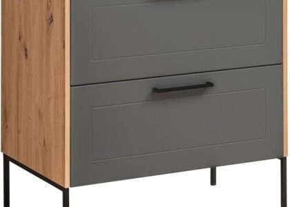 Comad Madera Grey 821 Szafka Podumywalkowa 2S Z Nogami 80 Cm 9803