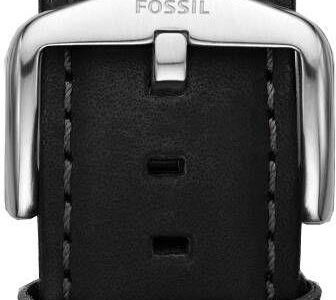 Czarny pasek Fossil 22 mm Grant FS4812