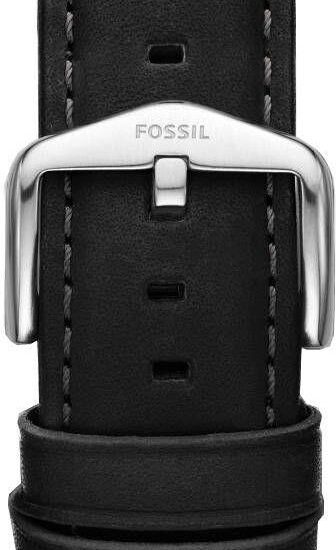 Czarny pasek Fossil 22 mm Grant FS4812