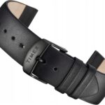 Czarny skórzany pasek 20mm Timex T2N794