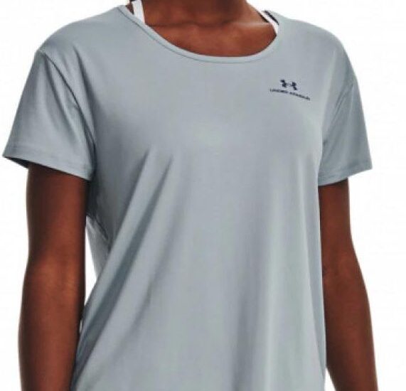 Damska koszulka treningowa Under Armour UA Rush Energy Core - szara