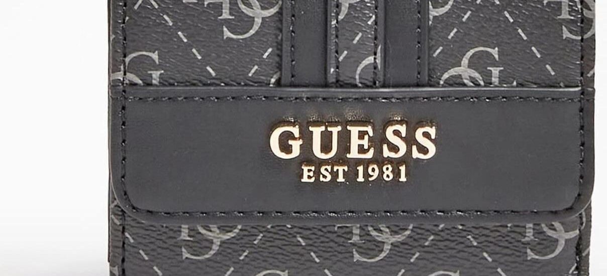 Damski Portfel GUESS KASINTA SLG CARD & COIN PURSE SWSG8405440-CMT – Szary