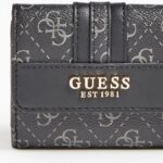 Damski Portfel GUESS KASINTA SLG CARD & COIN PURSE SWSG8405440-CMT – Szary