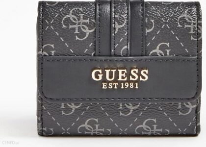 Damski Portfel GUESS KASINTA SLG CARD & COIN PURSE SWSG8405440-CMT – Szary