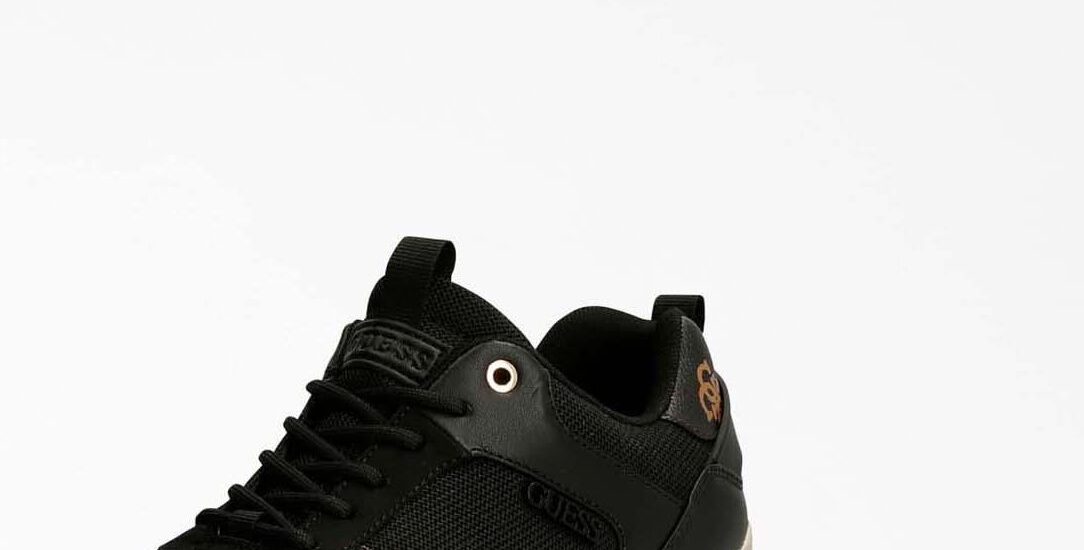 Damskie Buty GUESS METZ2 FL6MZ2FAL12-BLKBR
